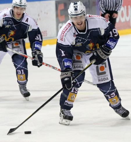 Photo hockey Grenoble: Anthony Aquino - Ligue Magnus : Grenoble  (Les Brûleurs de Loups)