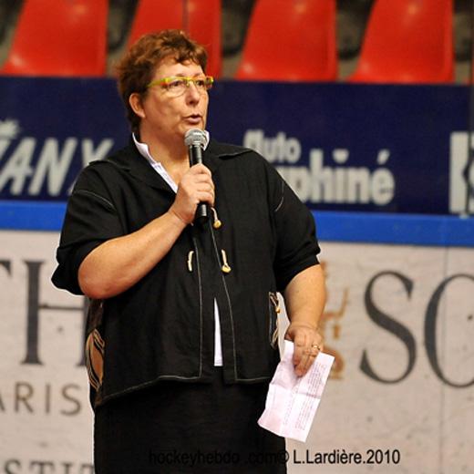 Photo hockey Grenoble: Catherine Normandon - Hockey en France : Grenoble  (Les Brûleurs de Loups)