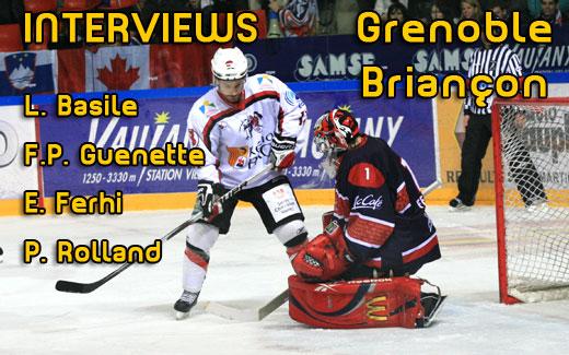 Photo hockey Grenoble-Briançon : réactions d