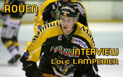Photo hockey Interview : Loïc Lamperier - Equipes de France