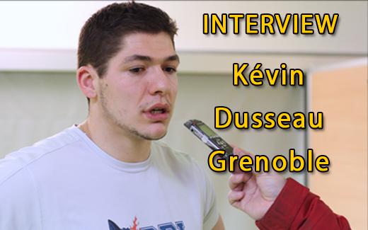 Photo hockey Interview: Kévin Dusseau  - Ligue Magnus : Grenoble  (Les Brûleurs de Loups)