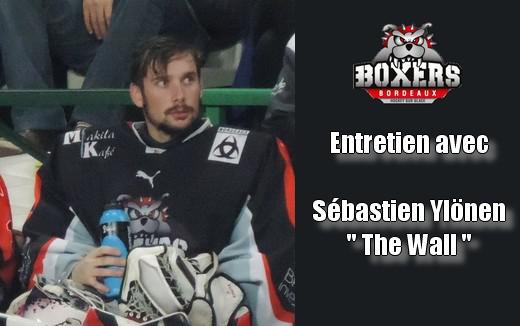Photo hockey Interview de Sebastian « The Wall » YLÖNEN - Division 1 : Bordeaux (Les Boxers)