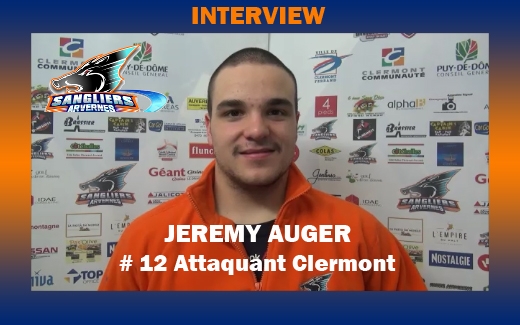 Photo hockey Interview Jérémy Auger - Division 2 : Clermont-Ferrand (Les Sangliers Arvernes)