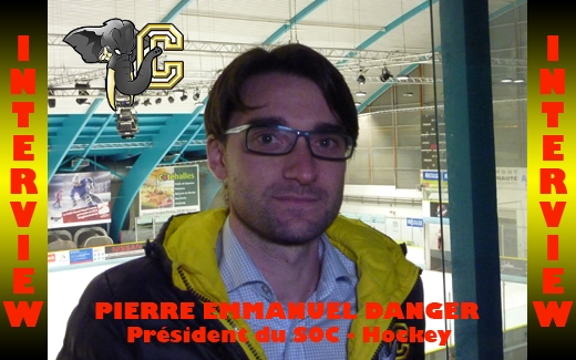 Photo hockey Interview Pierre Emmanuel Danger Président du SOC Hockey - Division 2 : Chambéry (Les Eléphants)