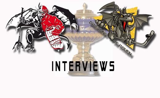 Photo hockey Interviews d\