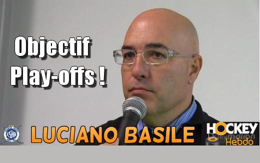 Photo hockey ITV : Luciano Basile - Objectif Play-offs !   - Ligue Magnus : Briançon  (Les Diables Rouges)