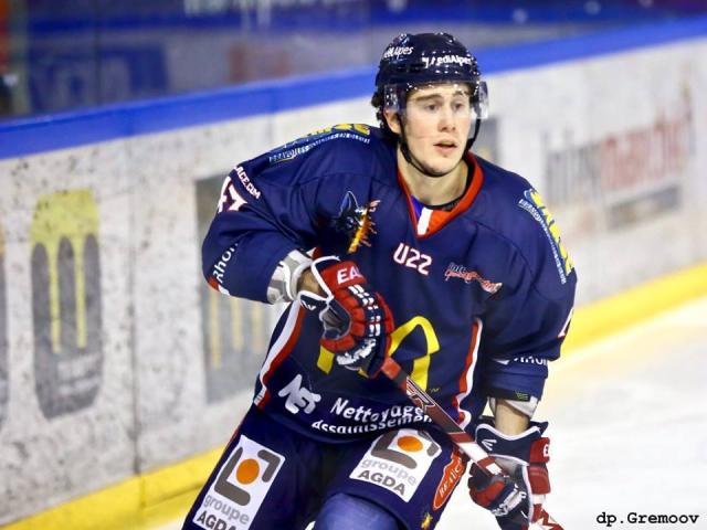 Photo hockey ITV croisée avec R. Chapuis et A. Faure - Ligue Magnus : Epinal  (Les Wildcats)