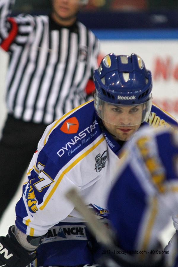 Photo hockey ITW Canzanello, Bouchard après le derby - Ligue Magnus : Villard-de-Lans (Les Ours)