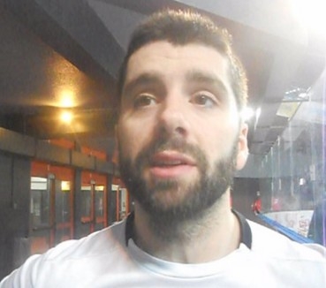 Photo hockey J42 : Bordeaux vs Strasbourg - Réaction de V. Barbero - Ligue Magnus