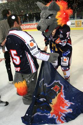 Photo hockey Jeff, la mascotte des BDL - Ligue Magnus : Grenoble  (Les Brûleurs de Loups)