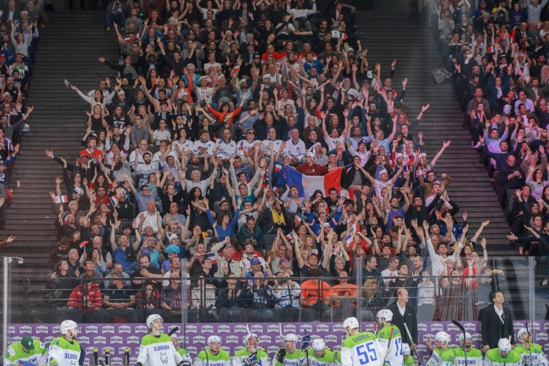 Photo hockey La Slovénie et Grenoble avec Edo Terglav - Ligue Magnus : Grenoble  (Les Brûleurs de Loups)