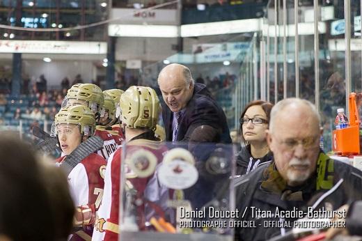 Photo hockey LHJMQ : Mario Pouliot : \"Jouer les séries c\