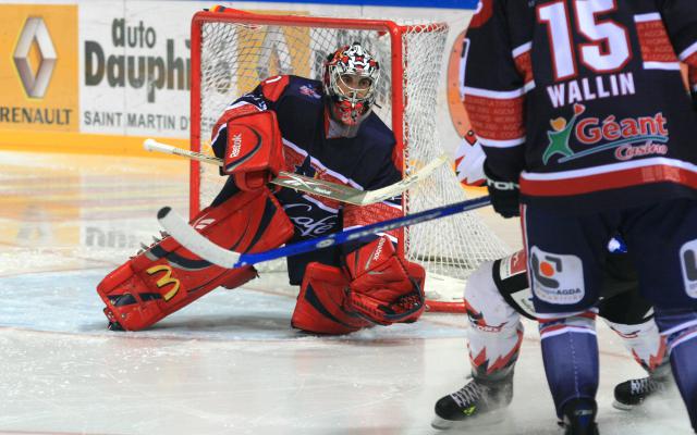 Photo hockey LM Grenoble : Eddy Ferhi - Ligue Magnus : Grenoble  (Les Brûleurs de Loups)