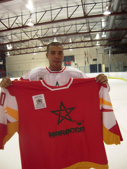 Photo hockey Maroc à Montréal: Le rêve en Rouge - Hockey dans le Monde