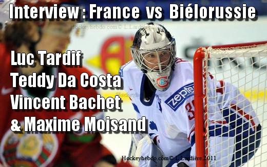 Photo hockey Mondial 2011 : ITV France - Biélorussie - Championnats du monde