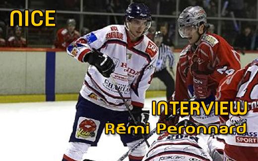 Photo hockey Nice : Interview Rémi Peronnard - Division 1 : Nice (Les Aigles)