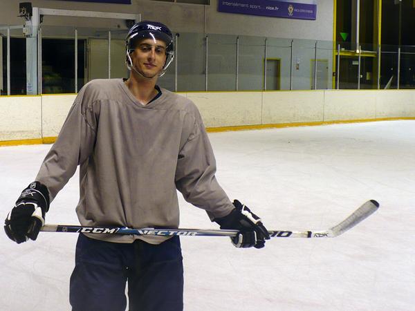 Photo hockey Nice : Interview Rémi Peronnard - Division 1 : Nice (Les Aigles)