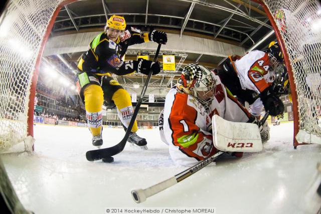 Photo hockey Réactions de Daniel Bourdages - Ligue Magnus