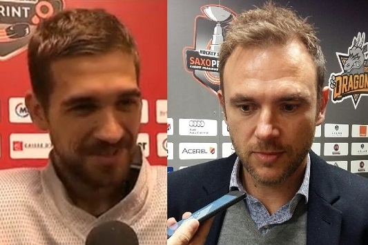 Photo hockey Réactions Rouen-Amiens Match1  - Ligue Magnus