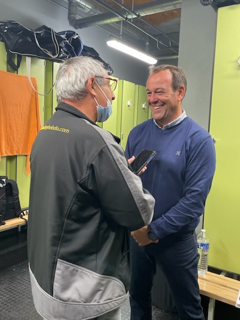 Photo hockey Rouen - Anglet : Réaction de David Dostal - Ligue Magnus : Rouen (Les Dragons)