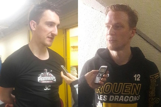 Photo hockey Rouen - Chamonix (M2) : les réactions  - Ligue Magnus