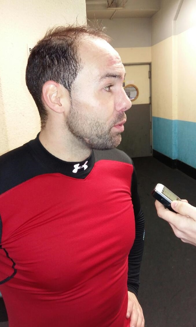 Photo hockey Rouen - Chamonix: réactions d