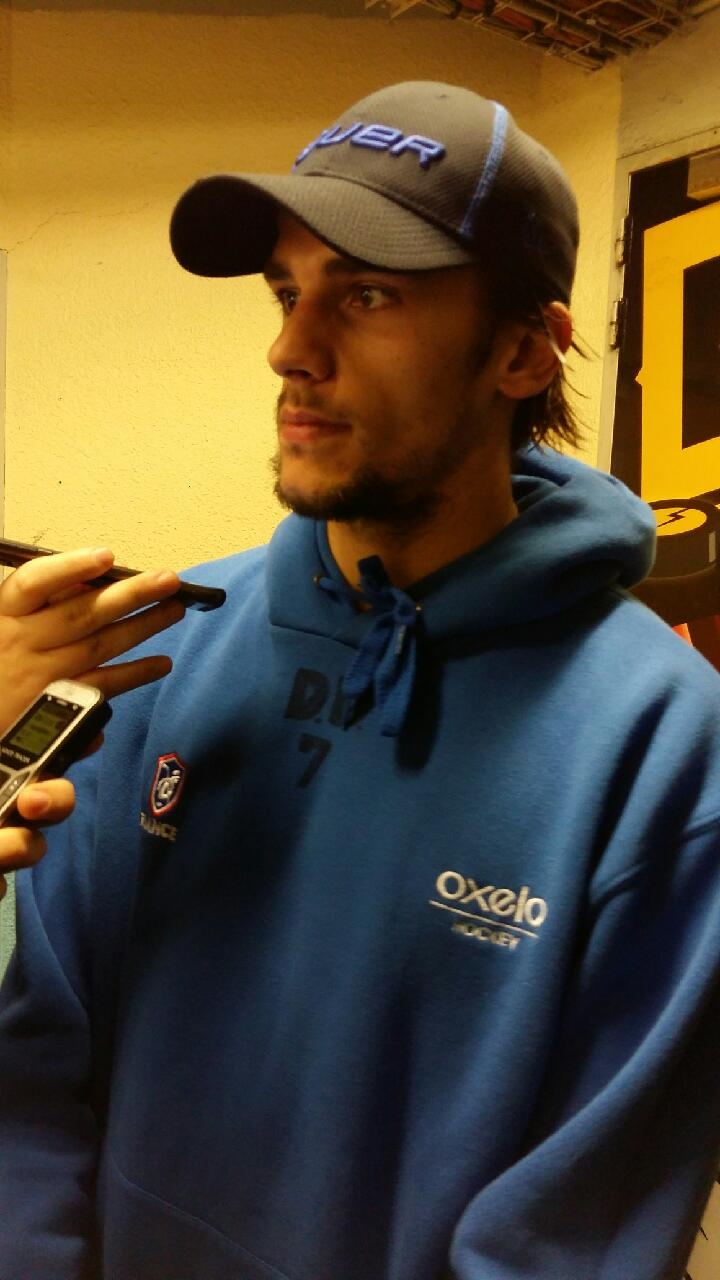 Photo hockey Rouen - Chamonix: réactions d