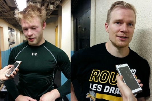 Photo hockey Rouen - Gap : les réactions  - Ligue Magnus : Rouen (Les Dragons)