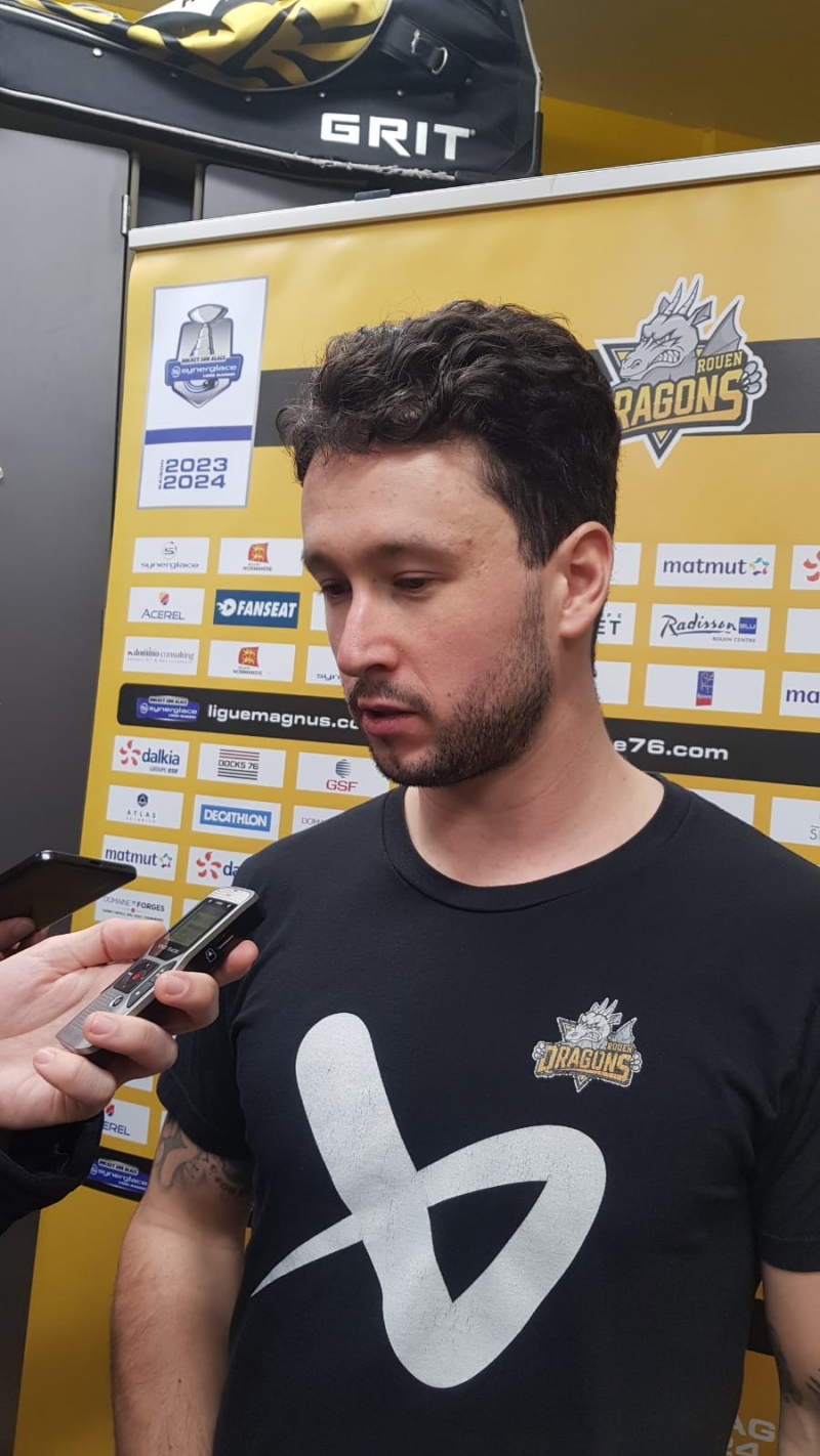 Photo hockey Rouen vs Angers : les réactions - Ligue Magnus