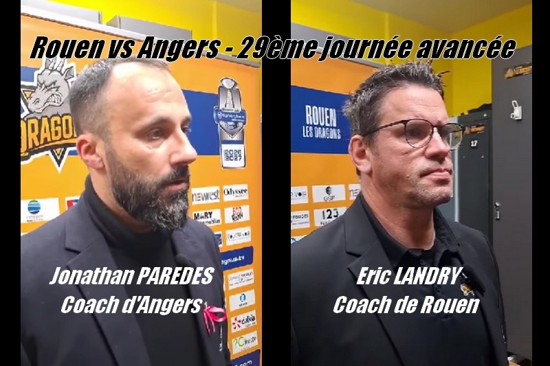 Photo hockey Rouen vs Angers - Réactions d