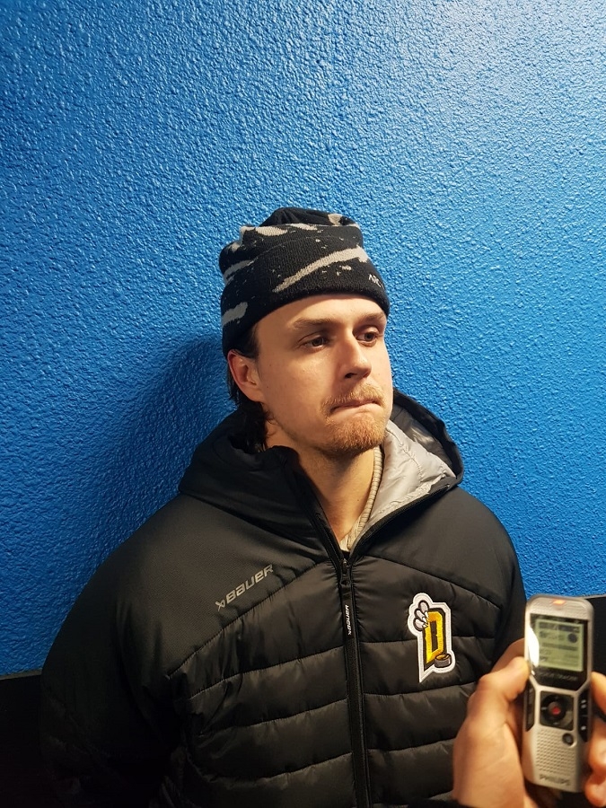 Photo hockey Rouen vs Anglet - ITW d