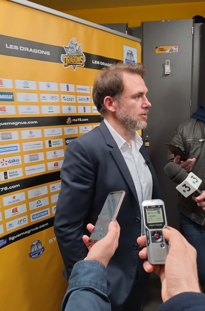 Photo hockey Rouen vs Bordeaux (M1) : les réactions - Ligue Magnus