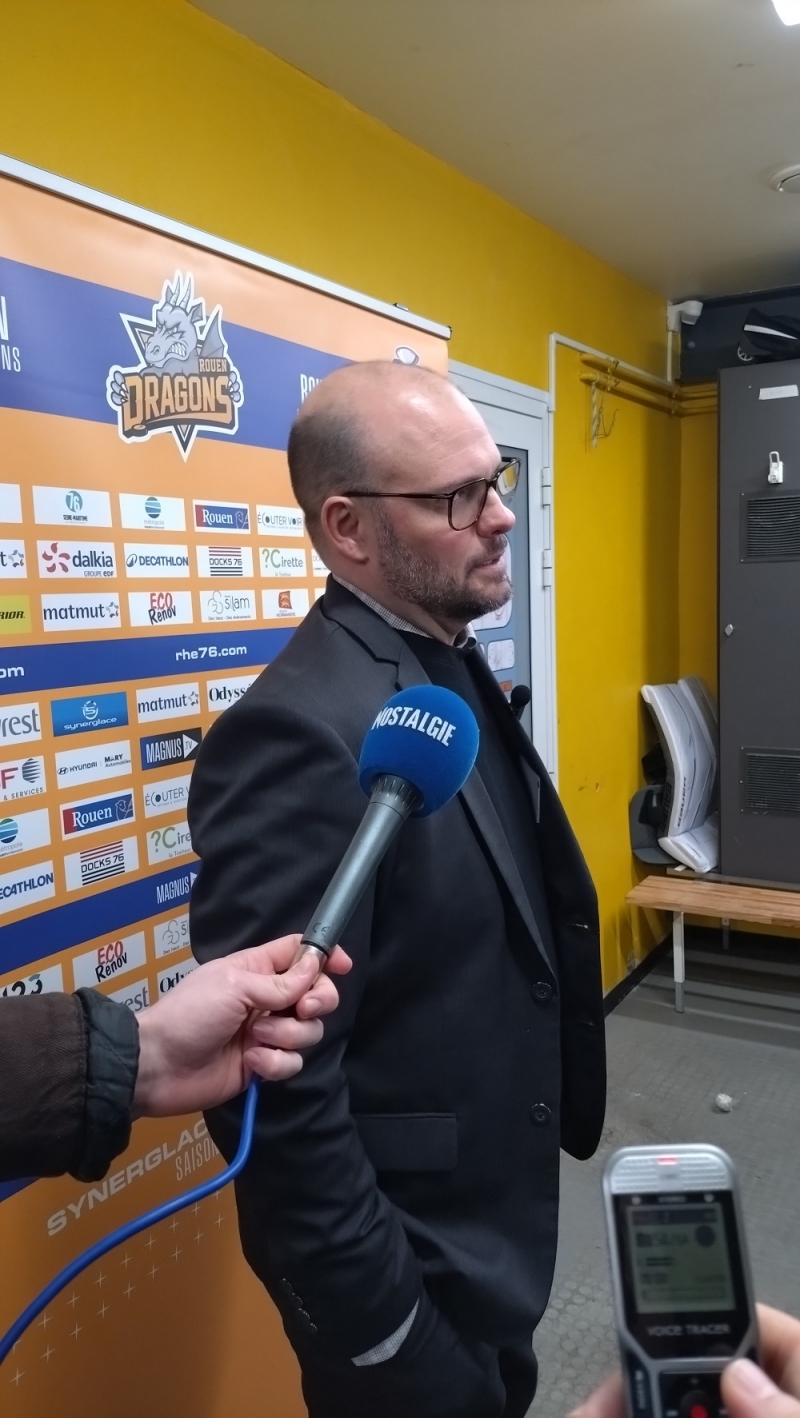 Photo hockey Rouen vs Nice : les réactions  - Ligue Magnus