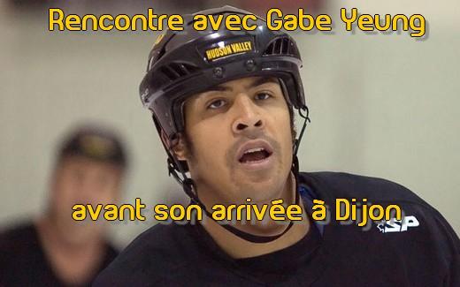 Photo hockey Un américain à Dijon - Ligue Magnus : Dijon  (Les Ducs)