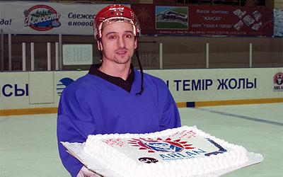 Photo hockey Yanick Riendeau: le Kazahstan, une très bonne expérience - Ligue Magnus : Dijon  (Les Ducs)