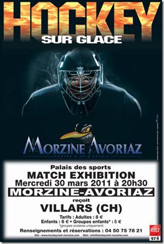 Photo hockey Amical : Morzine Avoriaz reçoit Villars HC - Ligue Magnus