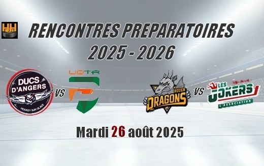 Photo hockey AMICAUX - RESULTATS de la soirée du 26  août - Hockey en France