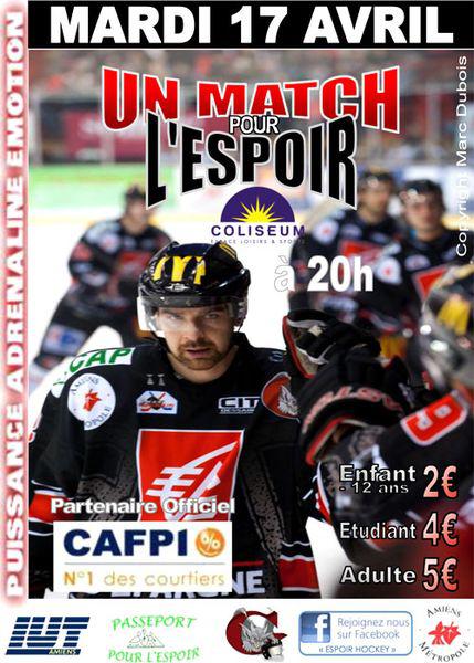 Photo hockey Amiens: détails match de l