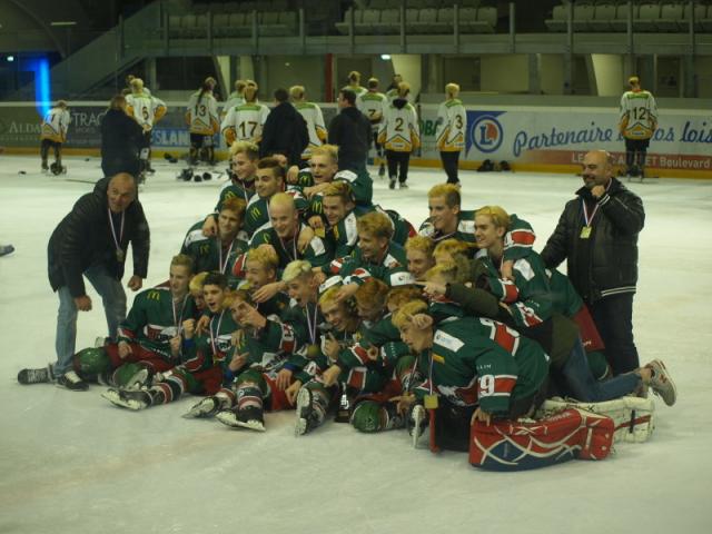 Photo hockey Anglet champion U18 élite B - Hockey Mineur : Anglet (Hormadi)