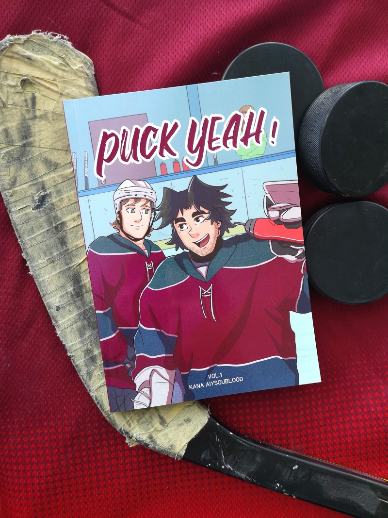 Photo hockey Bande dessinée "Puck Yeah!" - Autour du hockey
