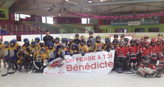Photo hockey Besançon : Pensées pour la présidente - Autour du hockey