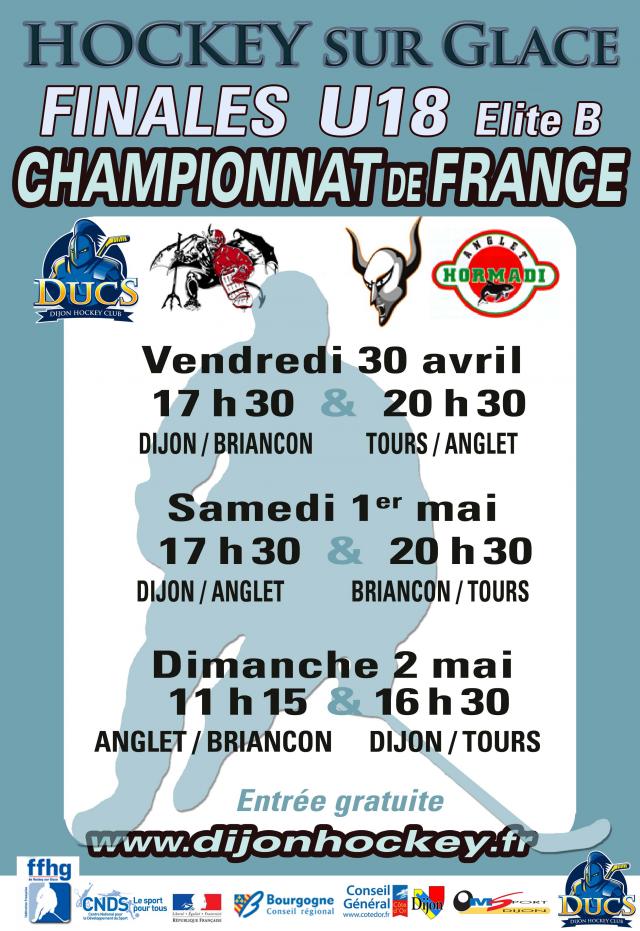 Photo hockey Cadets Elite B : La finale à Dijon - Hockey Mineur