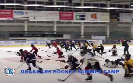 Photo hockey Caen -  stage d’été avec ROBBY GLANTZ - Hockey Mineur : Caen  (Les Drakkars)