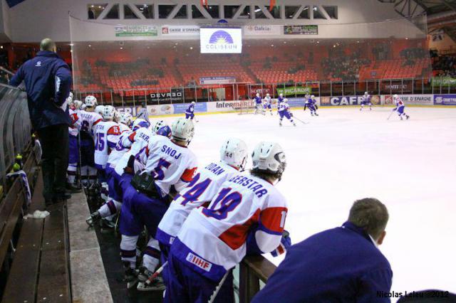 Photo hockey CDM U20-D1: Le Bélarus piétine la France - Equipes de France