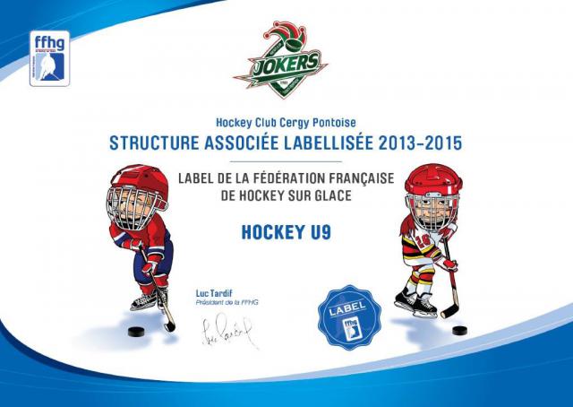 Photo hockey Cergy : La formation labellisée par la FFHG - Division 2 : Cergy-Pontoise (Les Jokers)