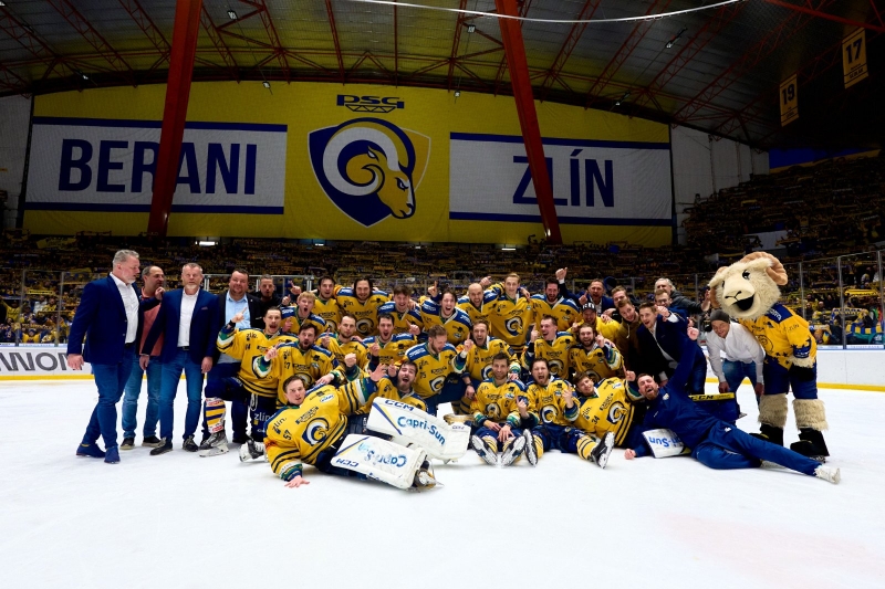 Photo hockey Chance Liga : Zlín champion ! - Hockey en Europe