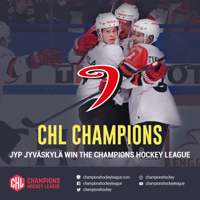 Photo hockey CHL: Jyväskylä champion - Europe : Continental Cup - CHL