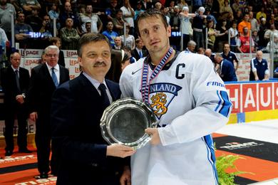 Photo hockey CM : La Finlande explose la Suède - Championnats du monde