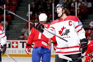 Photo hockey CM : Nash délivre le Canada - Championnats du monde