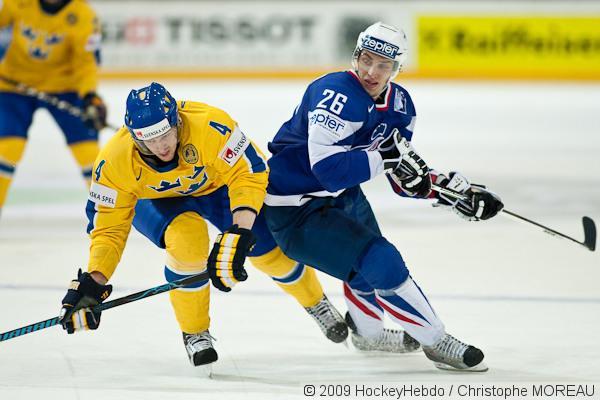 Photo hockey CM 09 : France-Suède et autres en photos - Championnats du monde